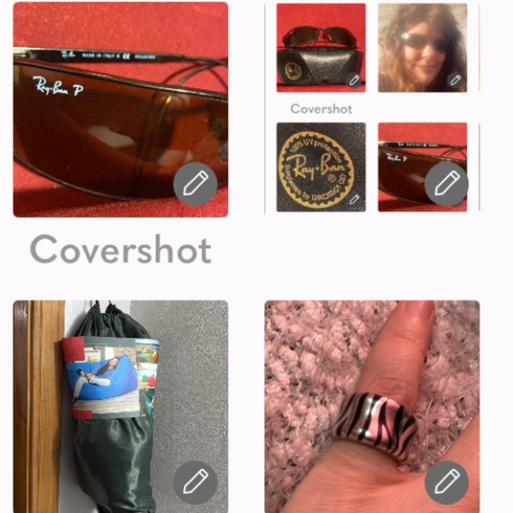 Ray-Ban P Polarizeditaly+Statement925 Ring Sz7+ Inflatable Lounger 63+27.6”